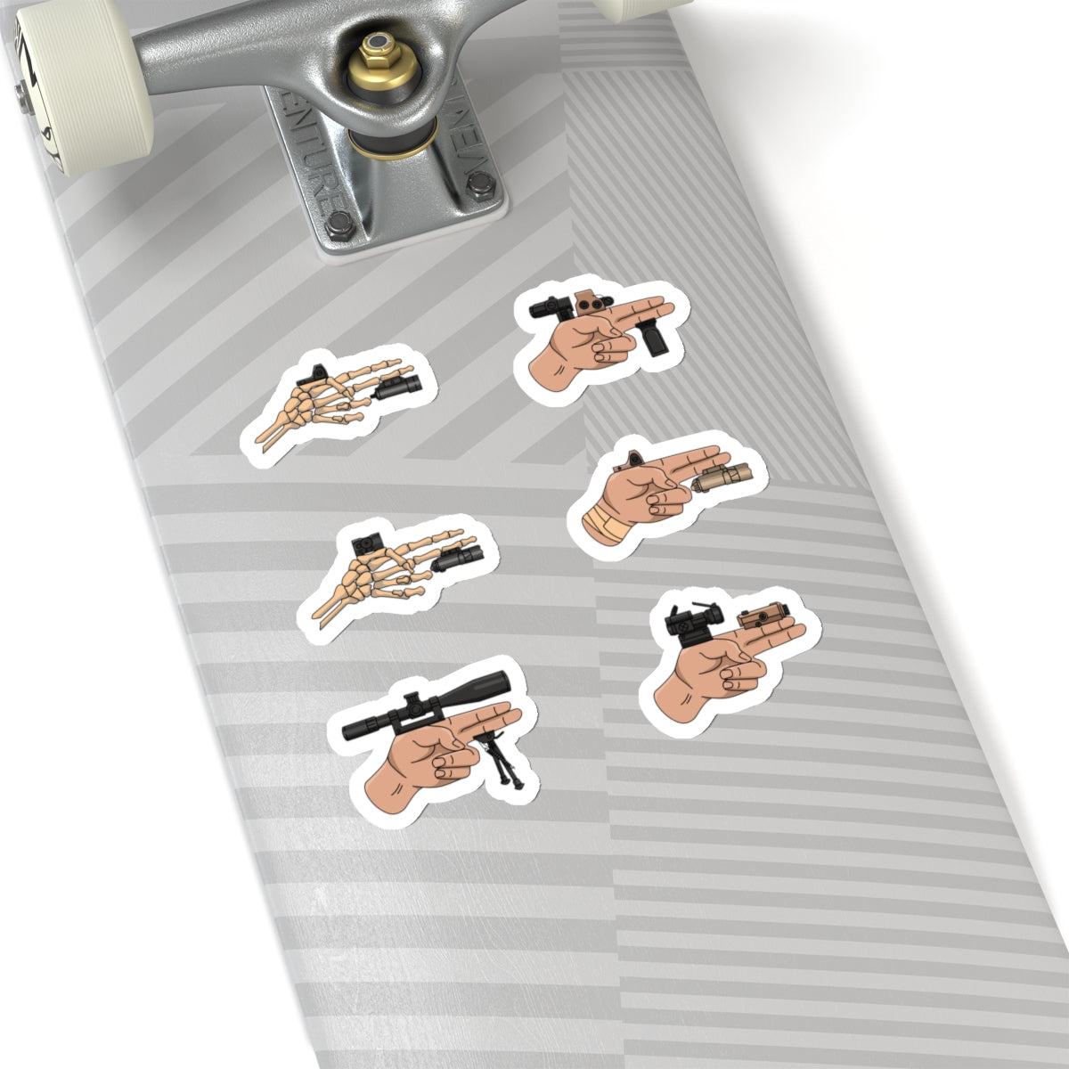 Finger Gun Sheet - Sticker