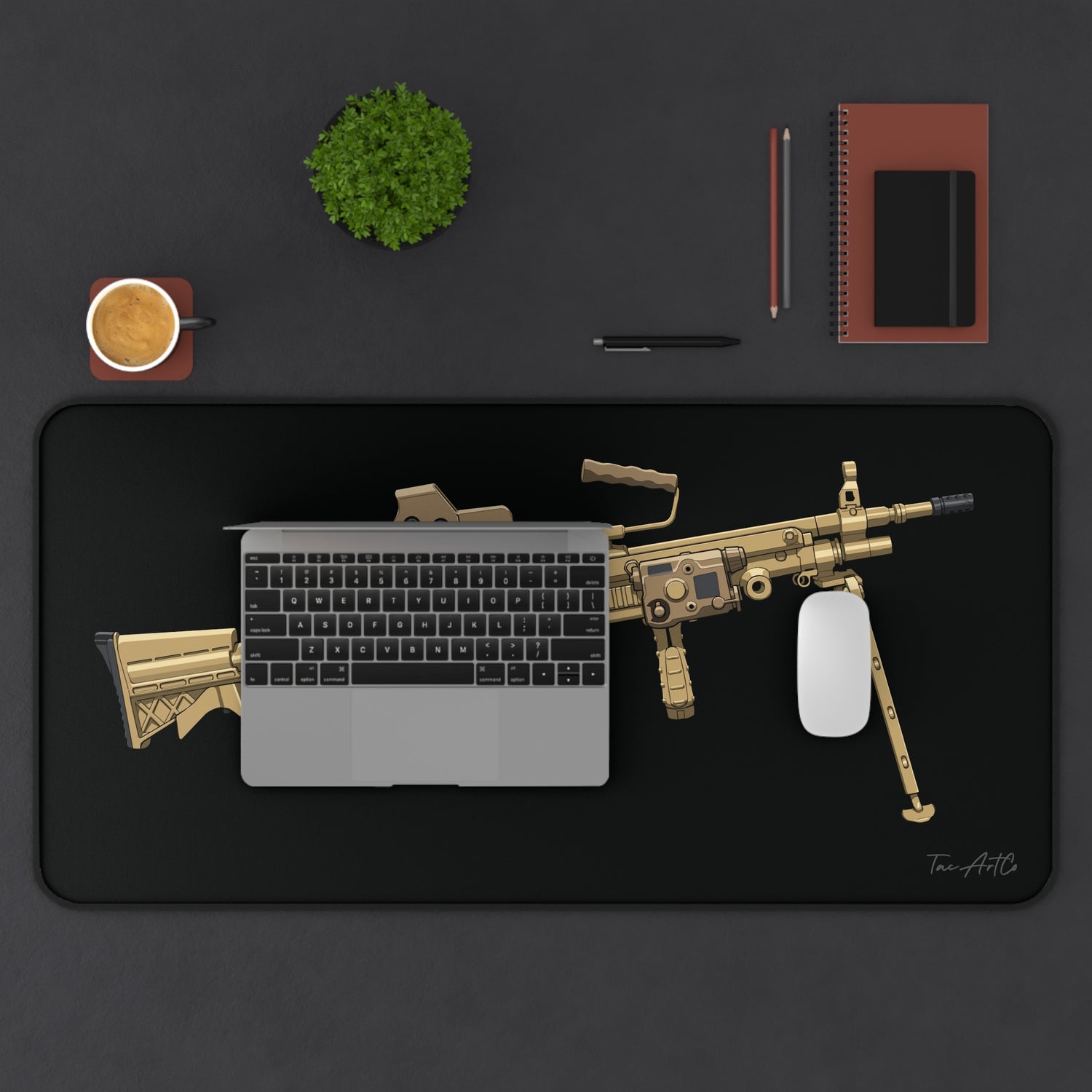 M249 LMG - Desk Mat