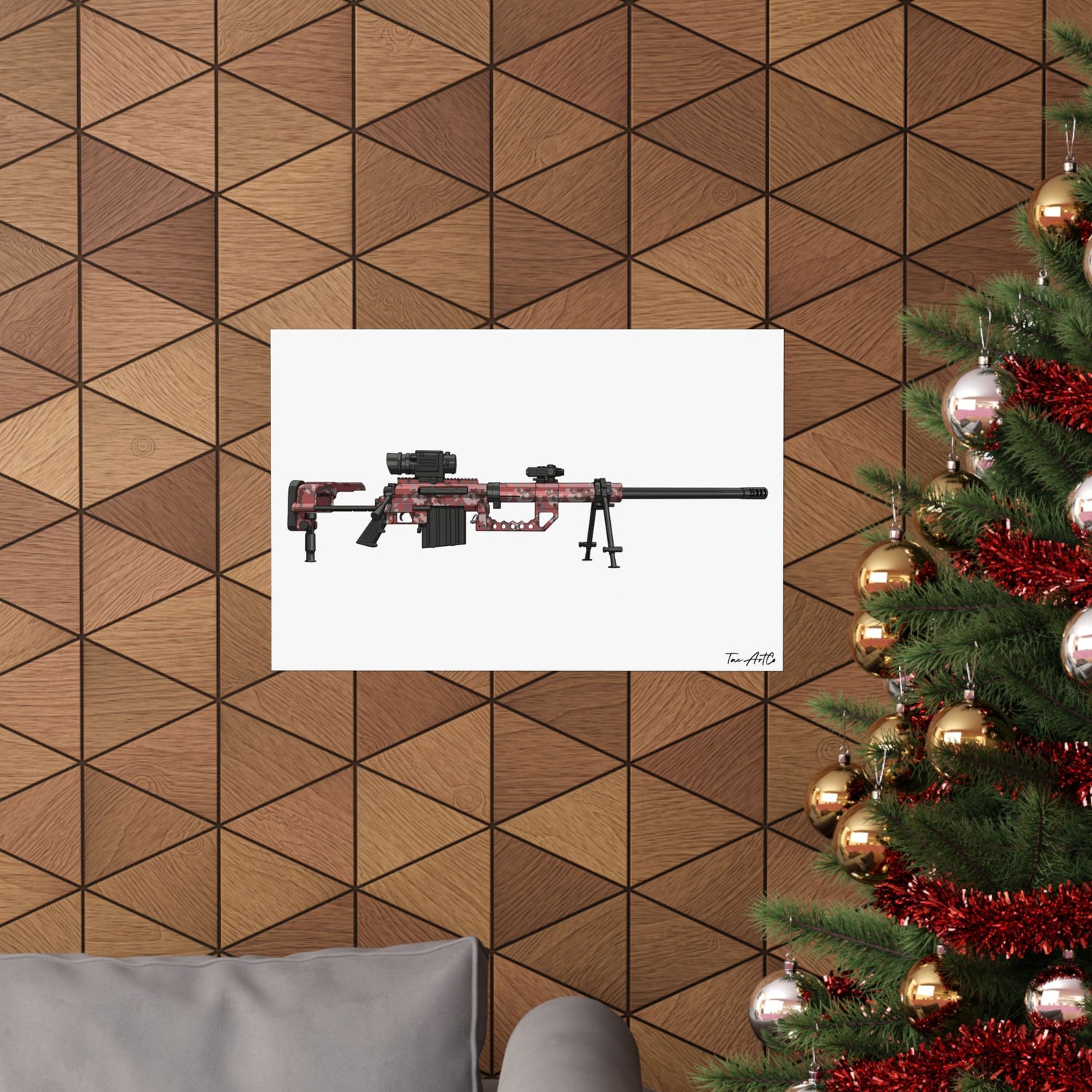 M200 Intervention COD Classic - Matte Poster