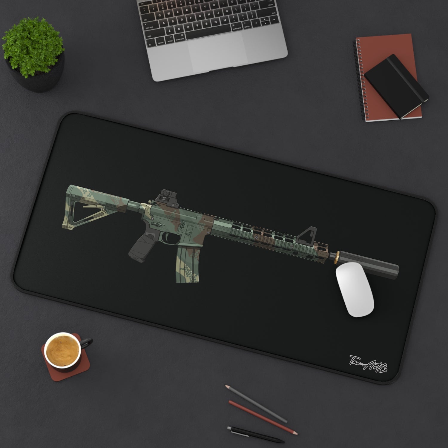 AR15 Custom V1 - Desk Mat
