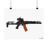 AK v4 - Matte Poster