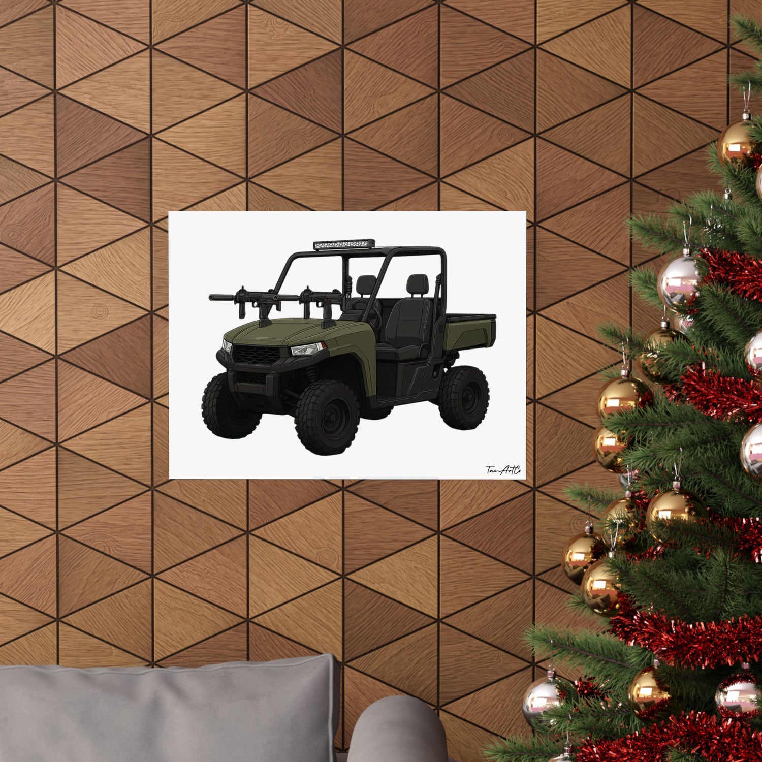 UTV Technical - Matte Poster