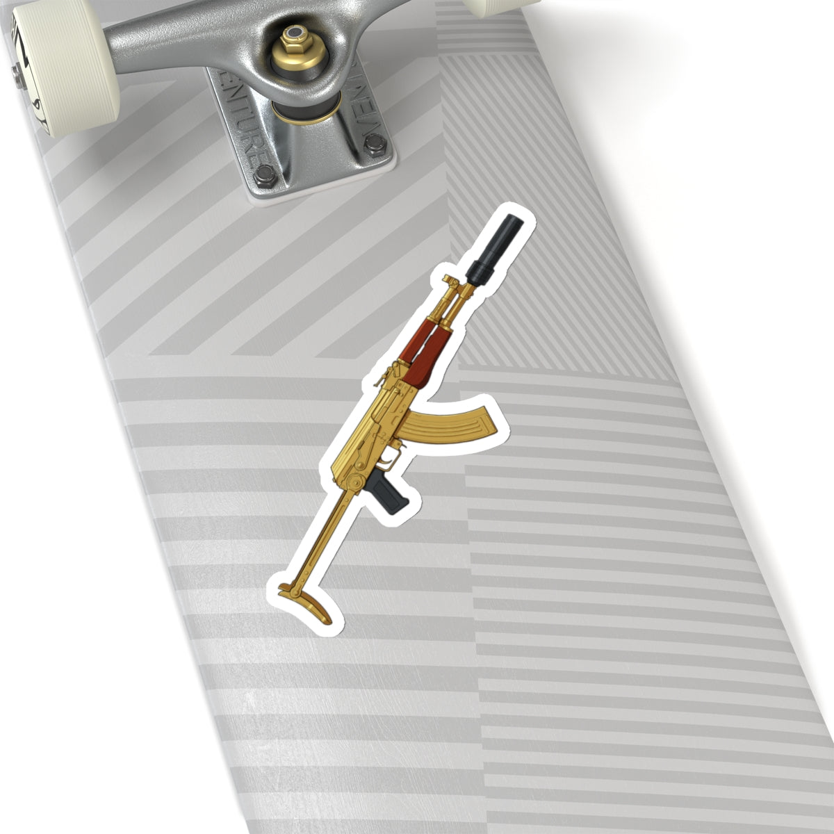Gold AK - Sticker