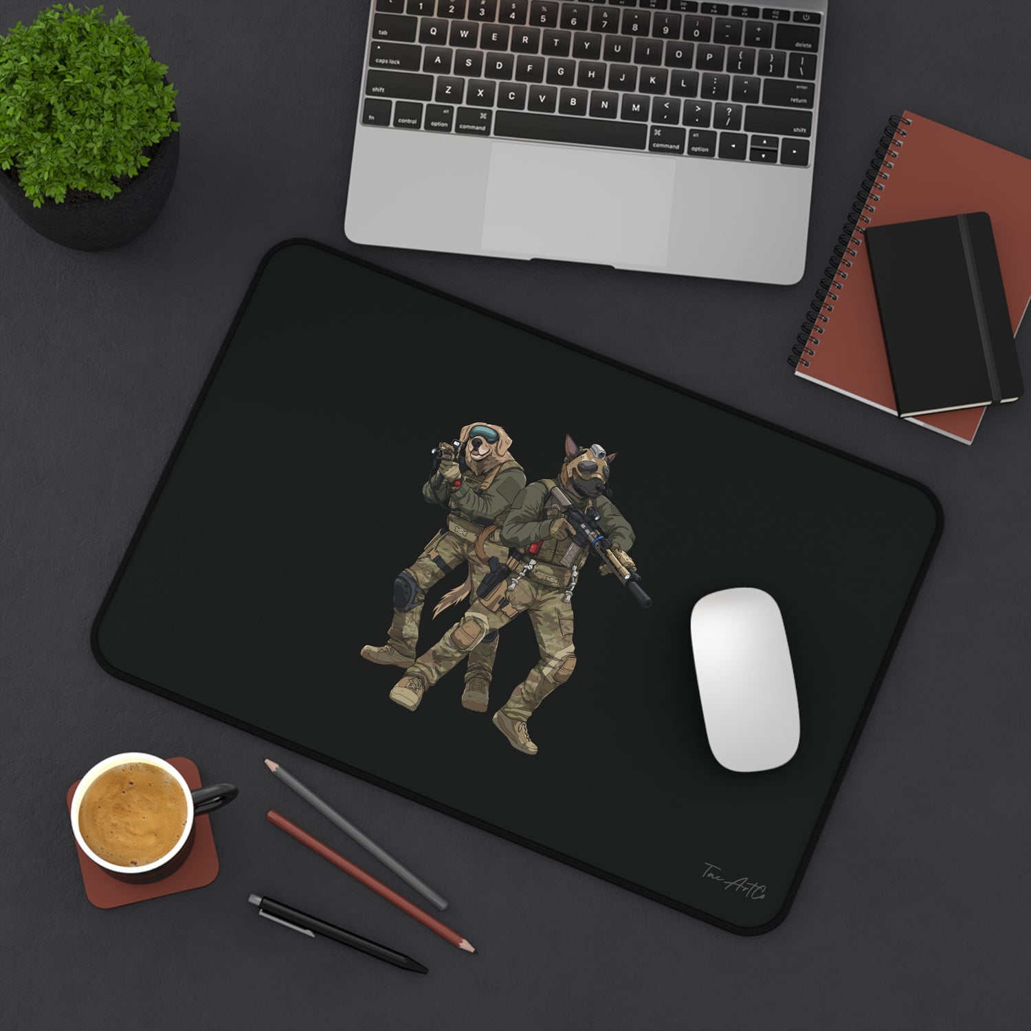 Assault Dogs - Desk Mat
