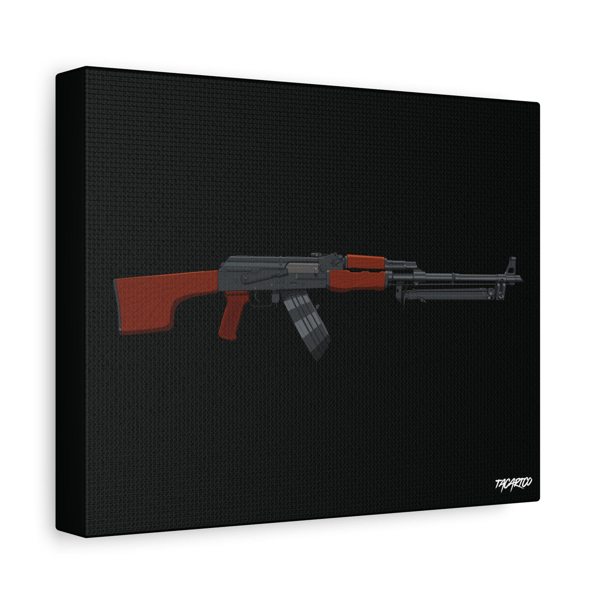 RPK - Canvas Print (Black Background)