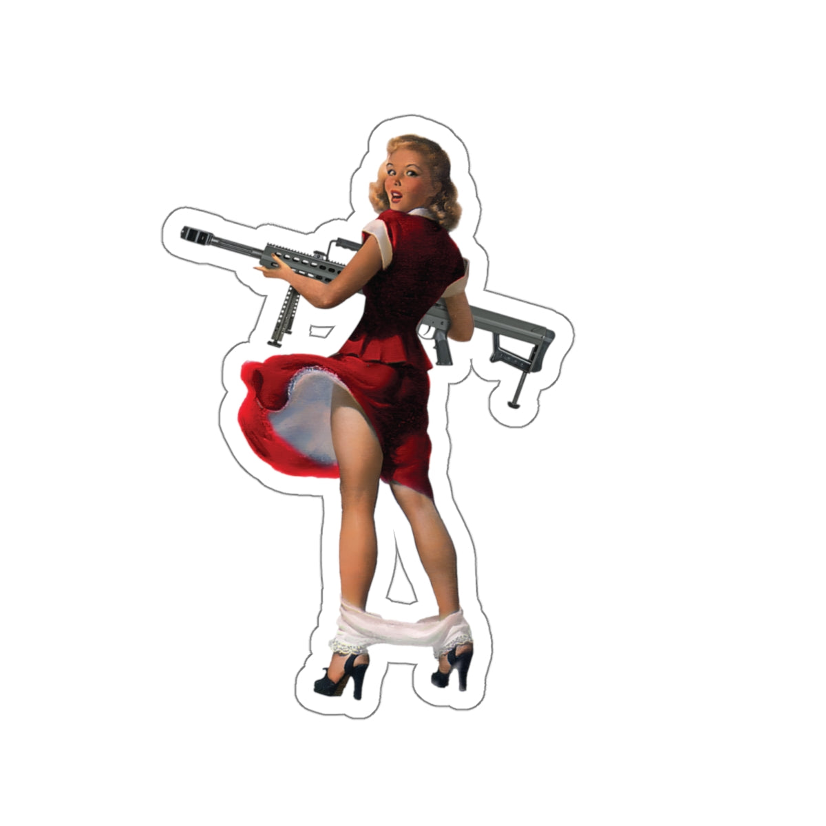 50BMG Girl - Sticker