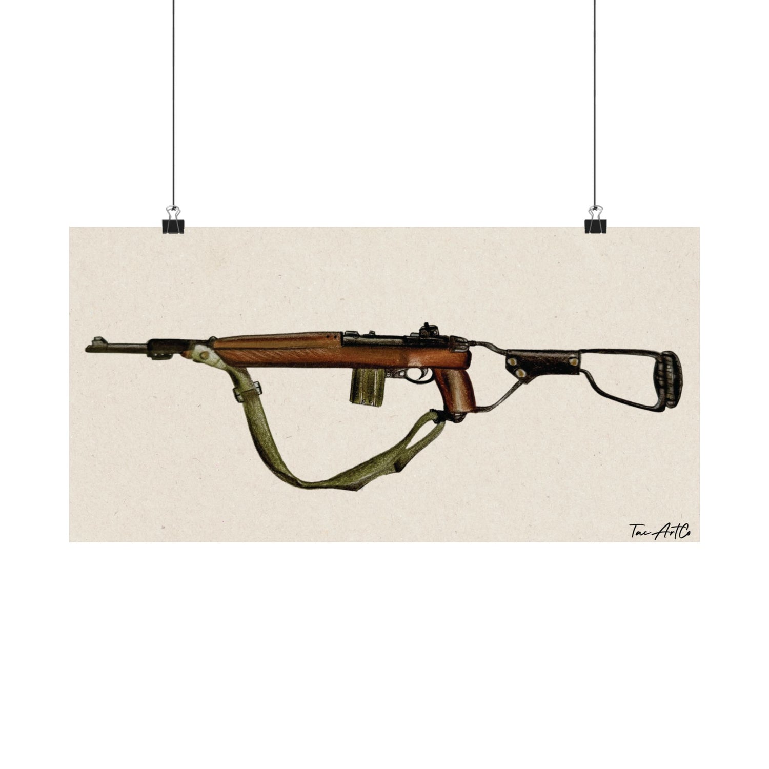 M1 Carbine - Matte Poster