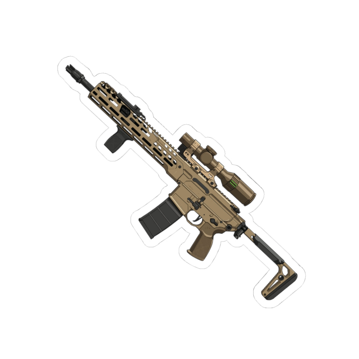 Sig MCX Spear Sticker – Next-Gen Battle Rifle