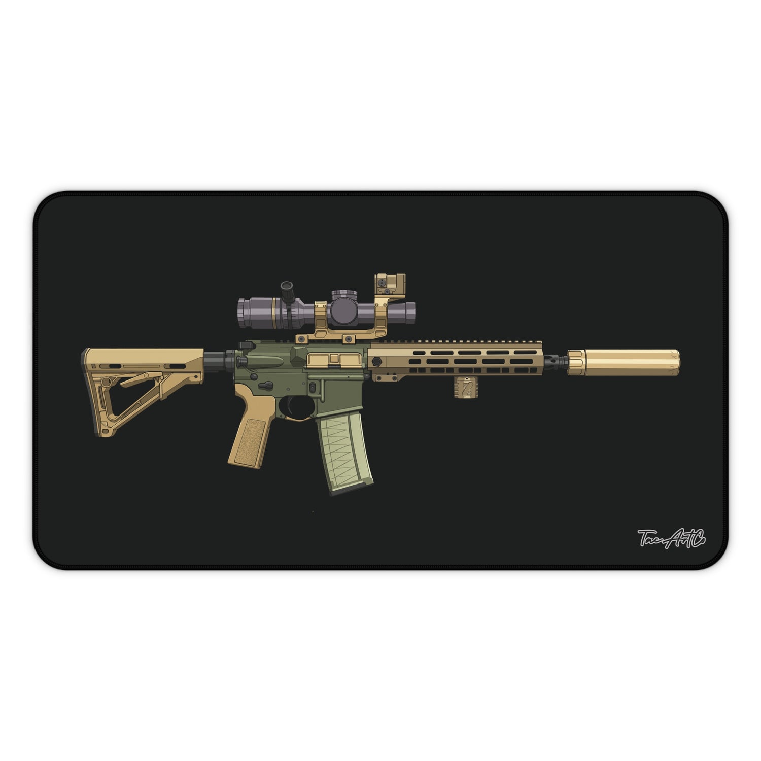 PSA Sabre AR15 Build - Desk Mat