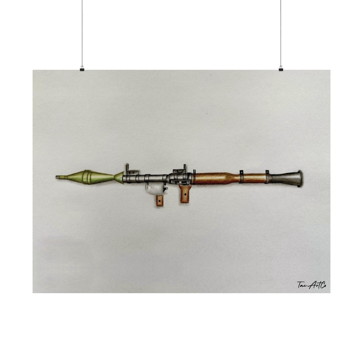 RPG Sketch - Matte Poster