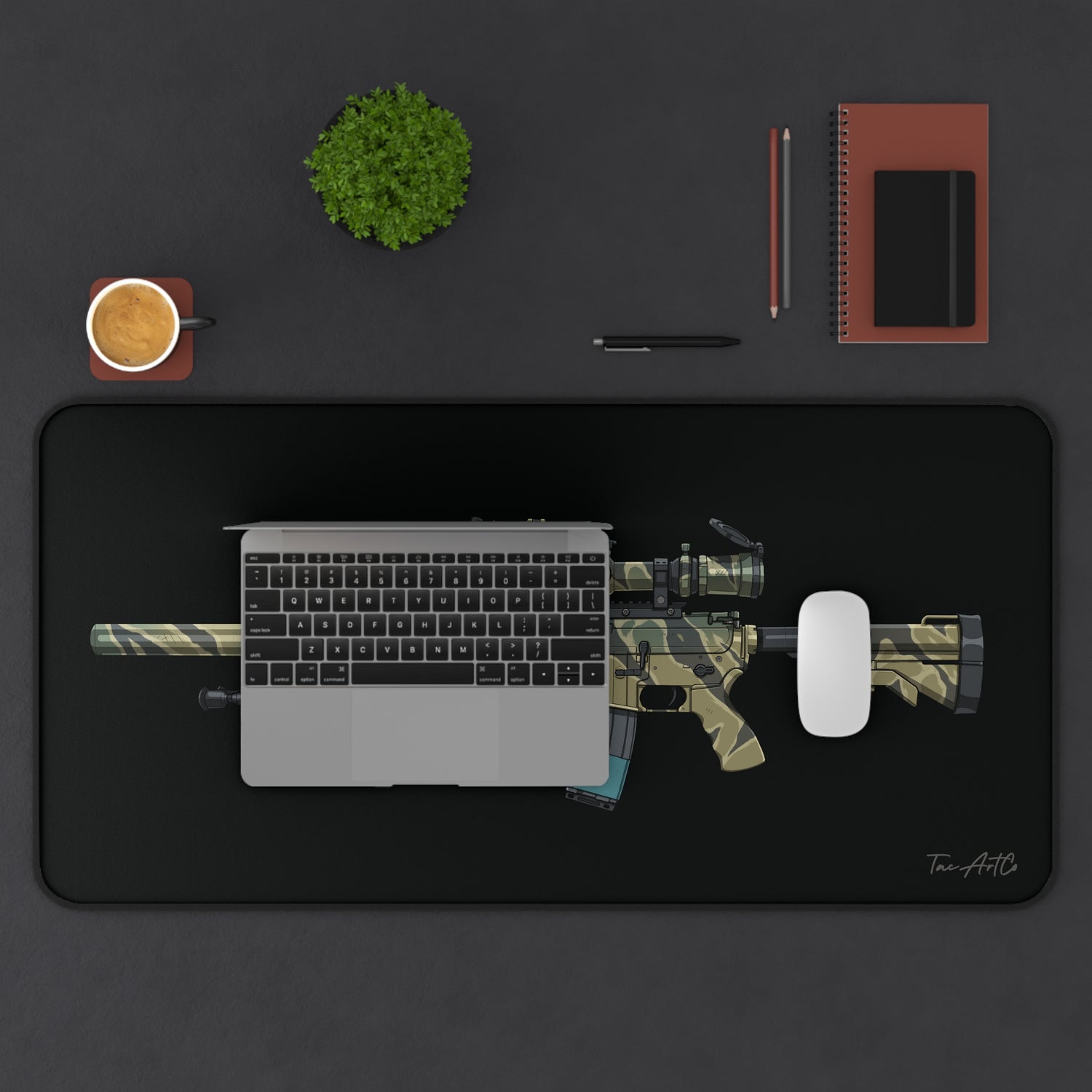 Tiger Stripe AR – Desk Mat