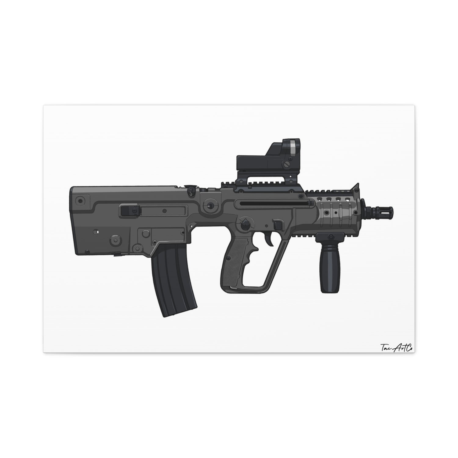 IWI X95 – Tavor Bullpup Canvas Print