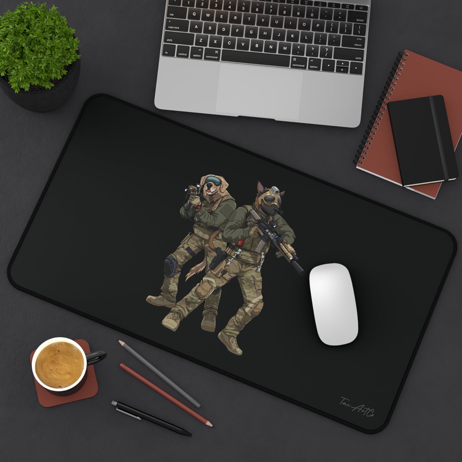 Assault Dogs - Desk Mat