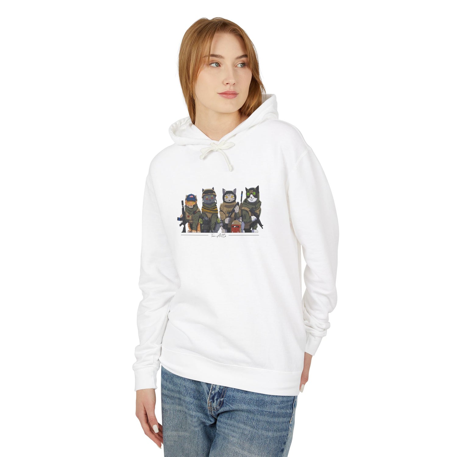 Tactical Cats – The Frontline Felines Hoodie