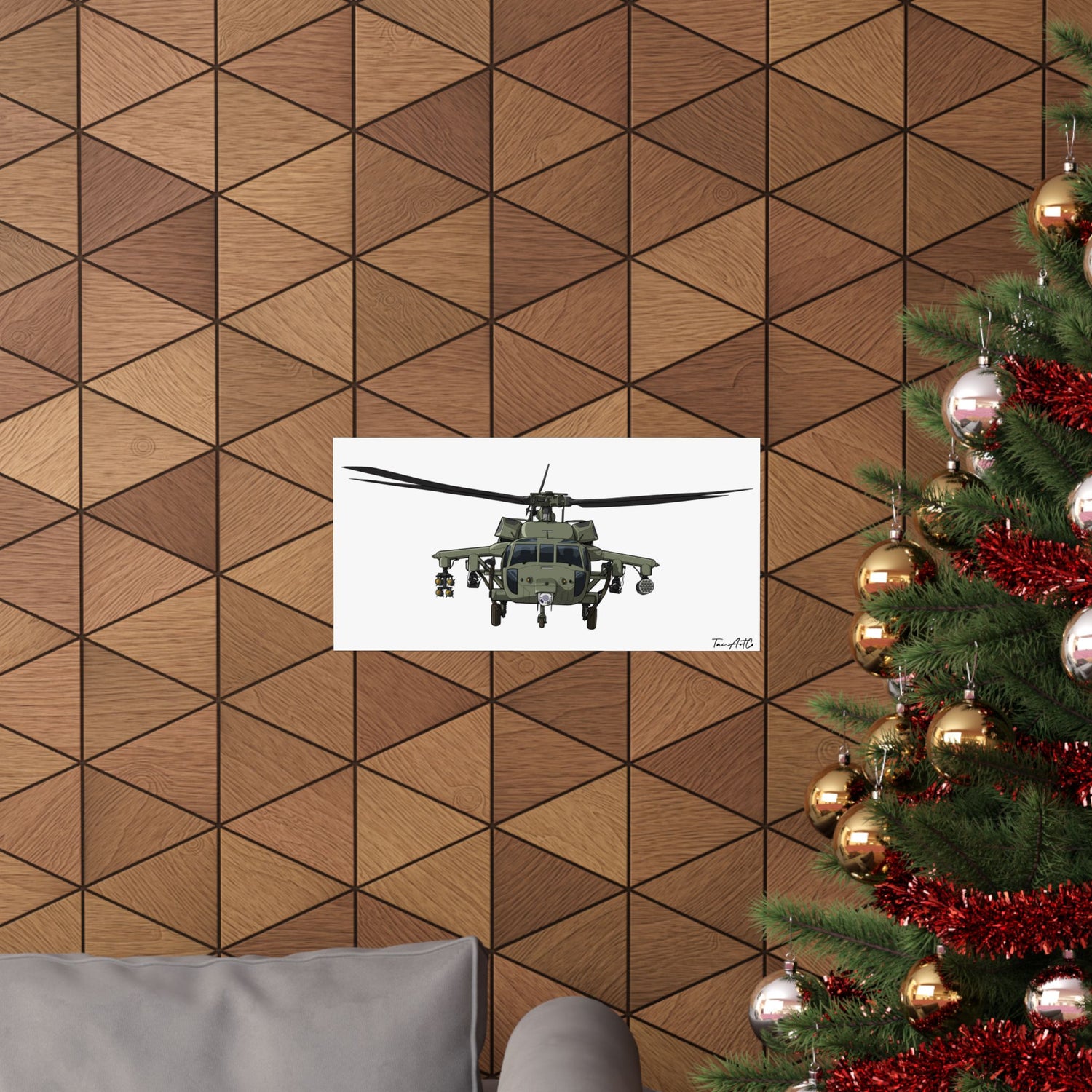 Blackhawk v1 - Matte Poster