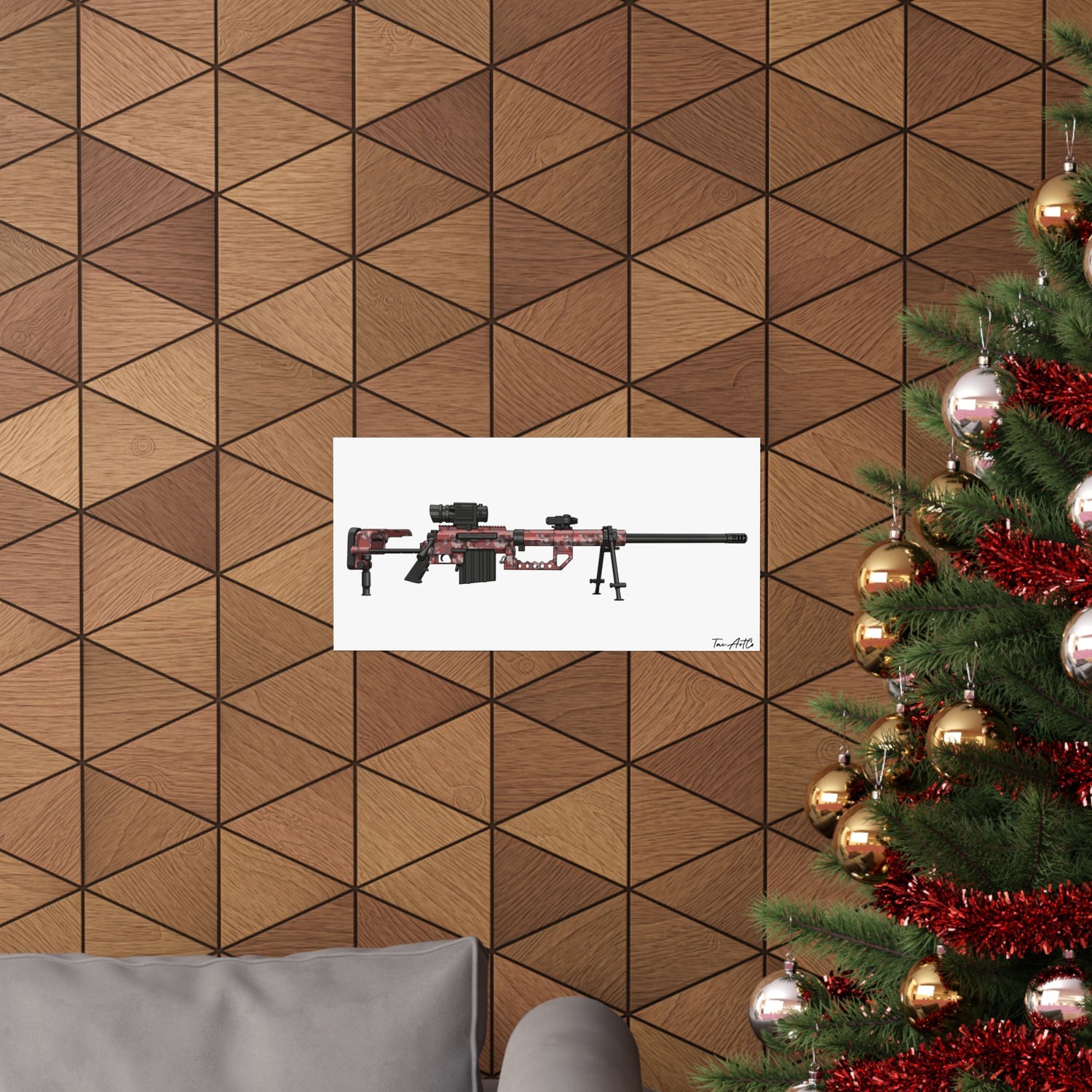 M200 Intervention COD Classic - Matte Poster