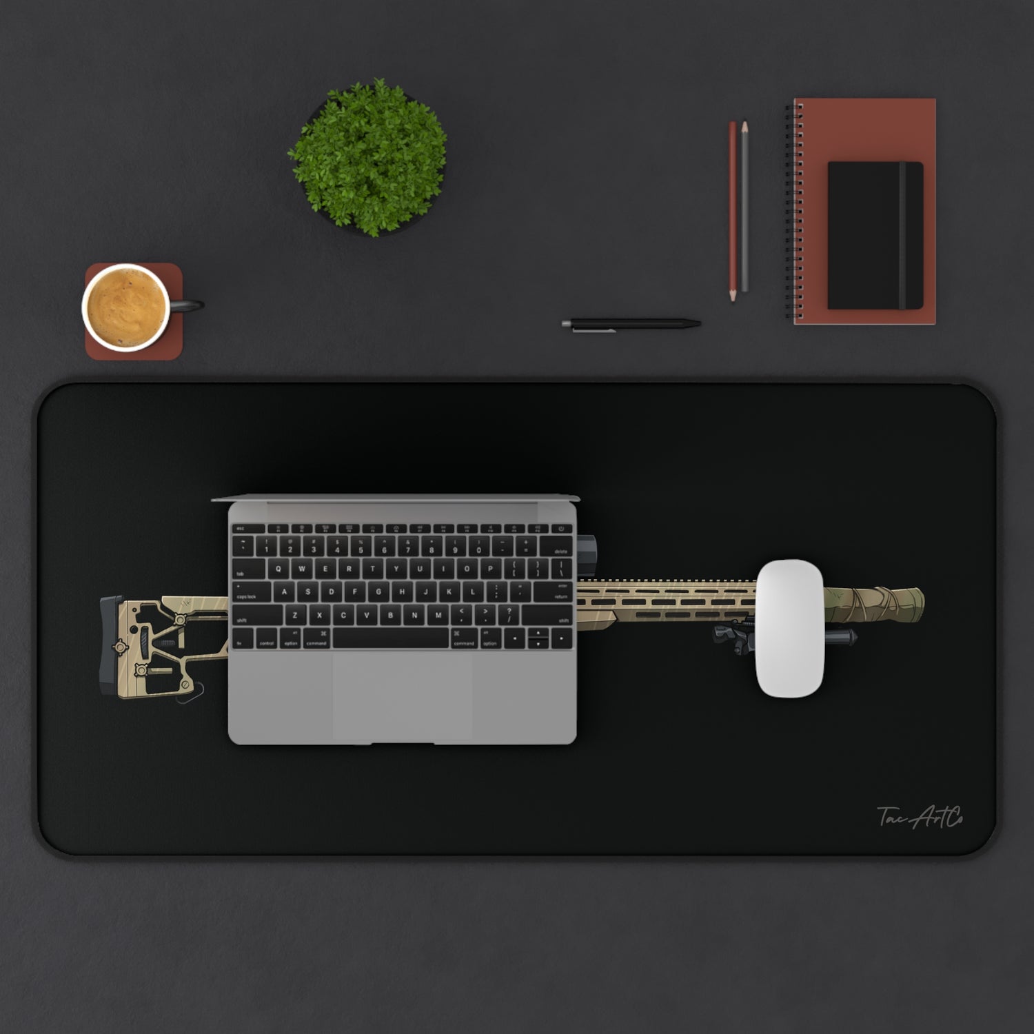 Bolt Gun v1 - Desk Mat