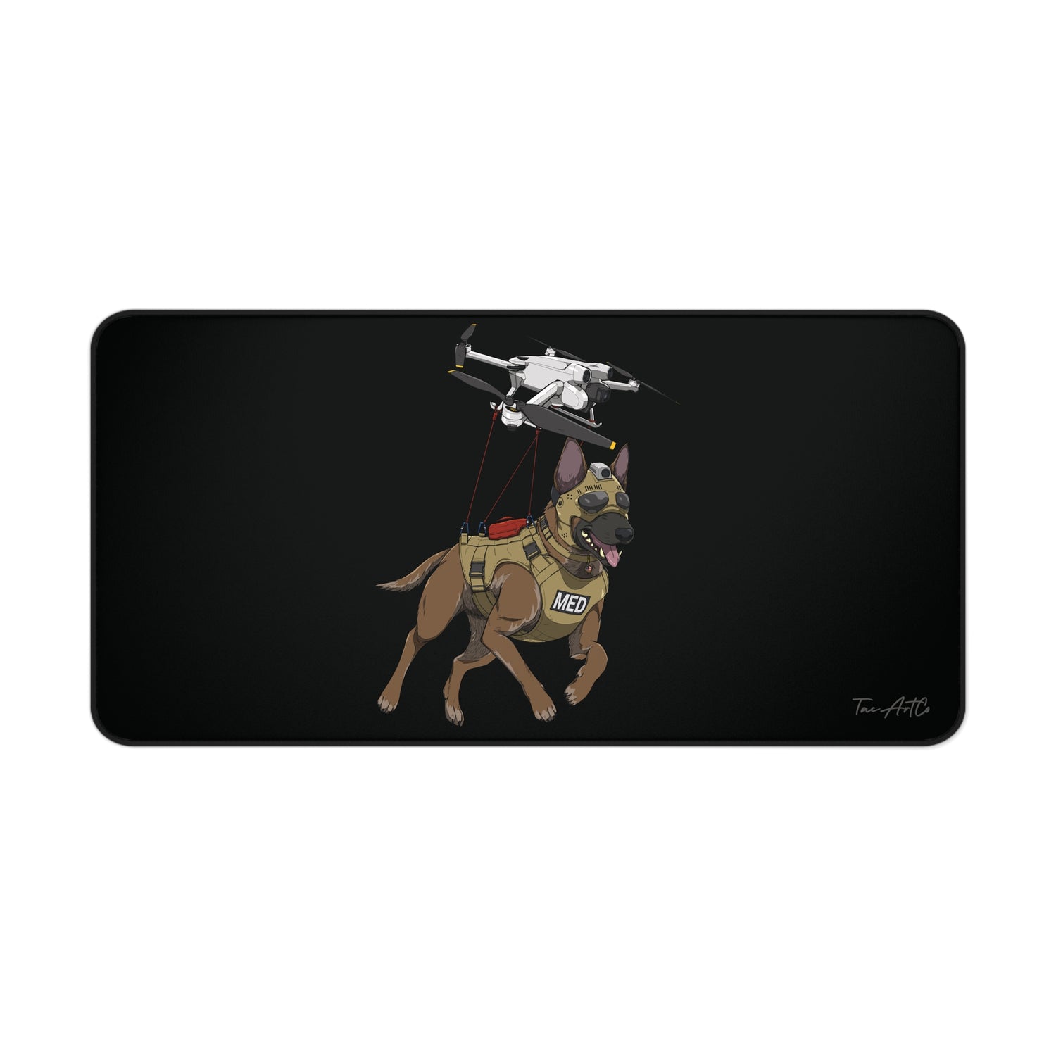 Drone Dog - Desk Mat
