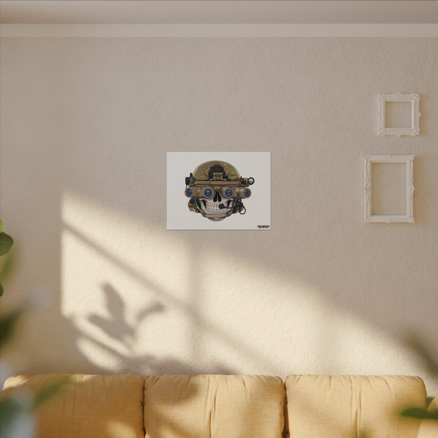Skull & Nods - Canvas Print