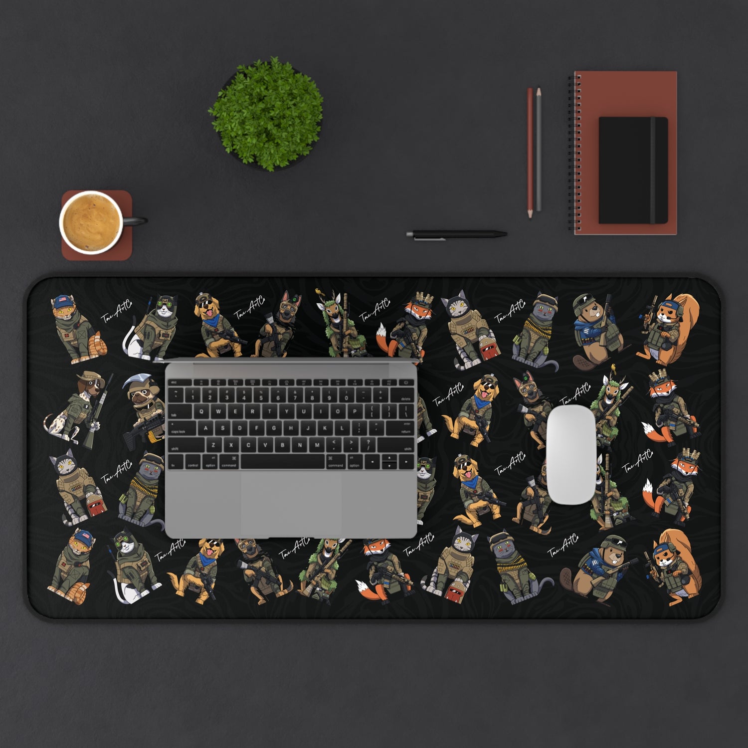 Ultimate Tactical Animal Task Force - Desk Mat