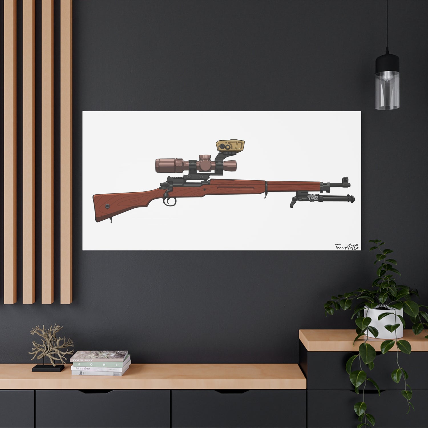 Breach the Empire – Tactical Enfield Canvas Print
