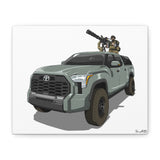 Tundra Technical – Canvas Print