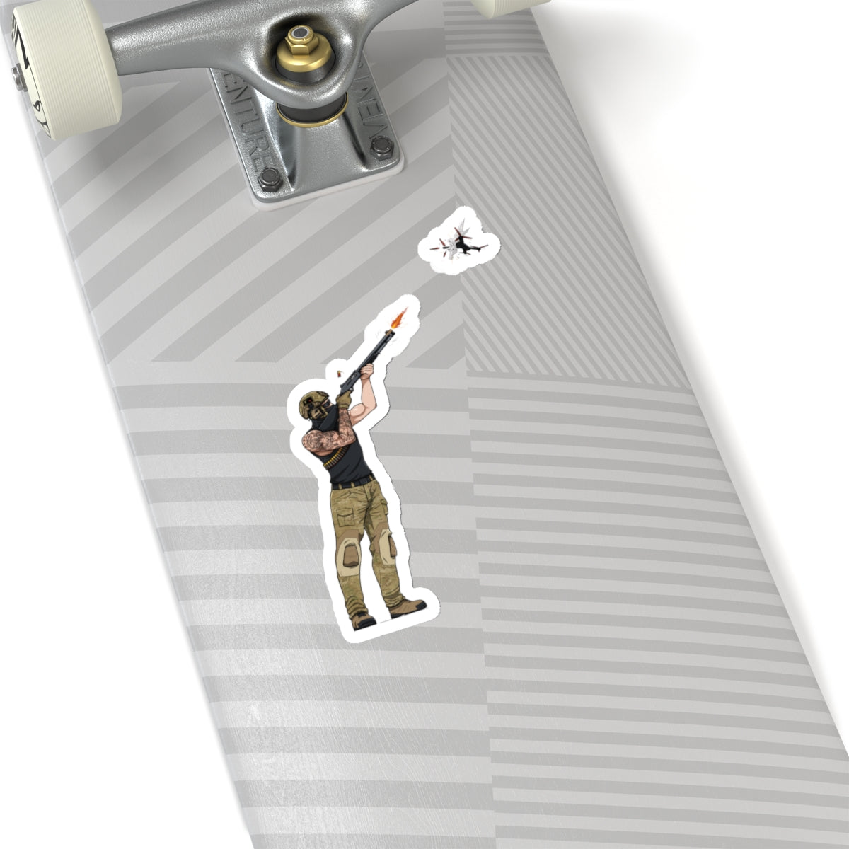 Drone Skeet Shoot - Sticker