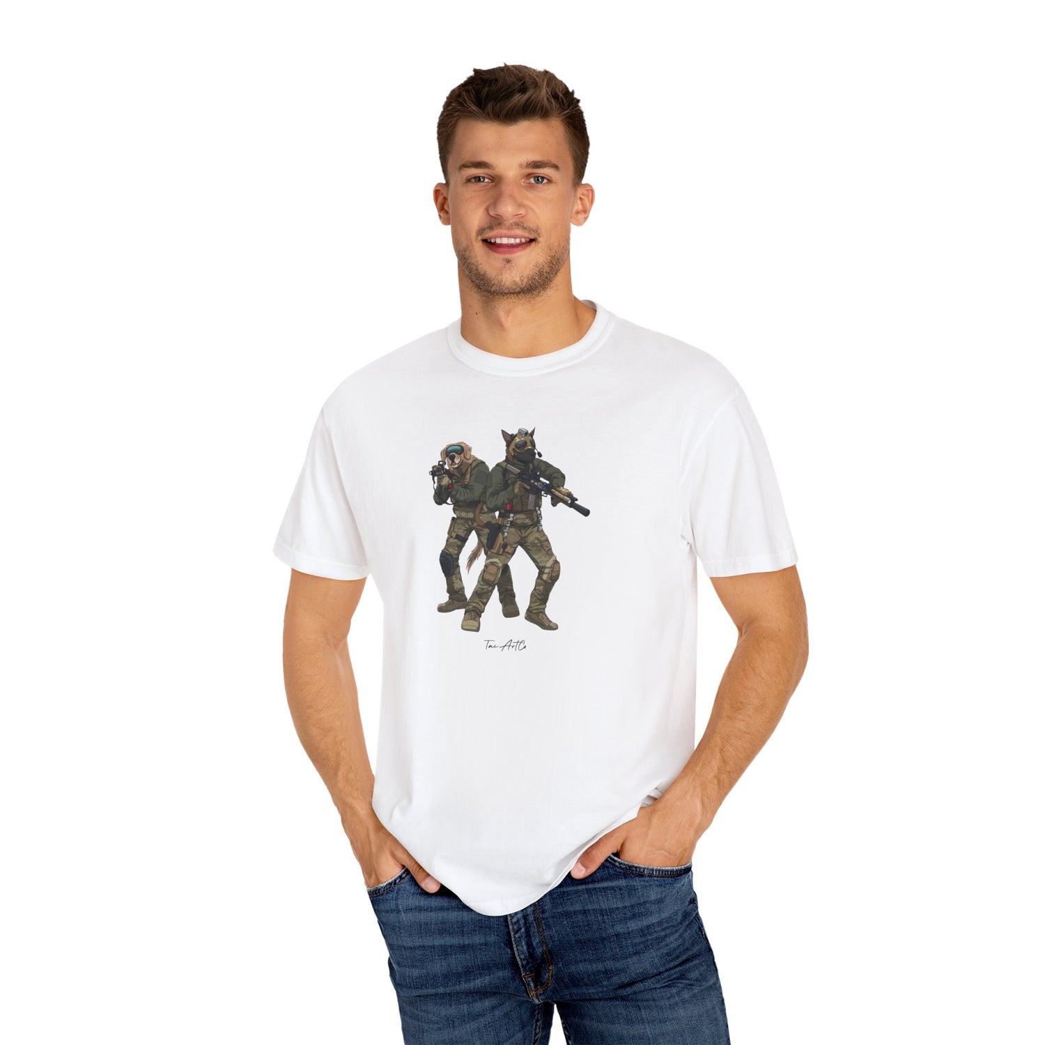 Assault Dogs - Comfort Color 1717 Tee