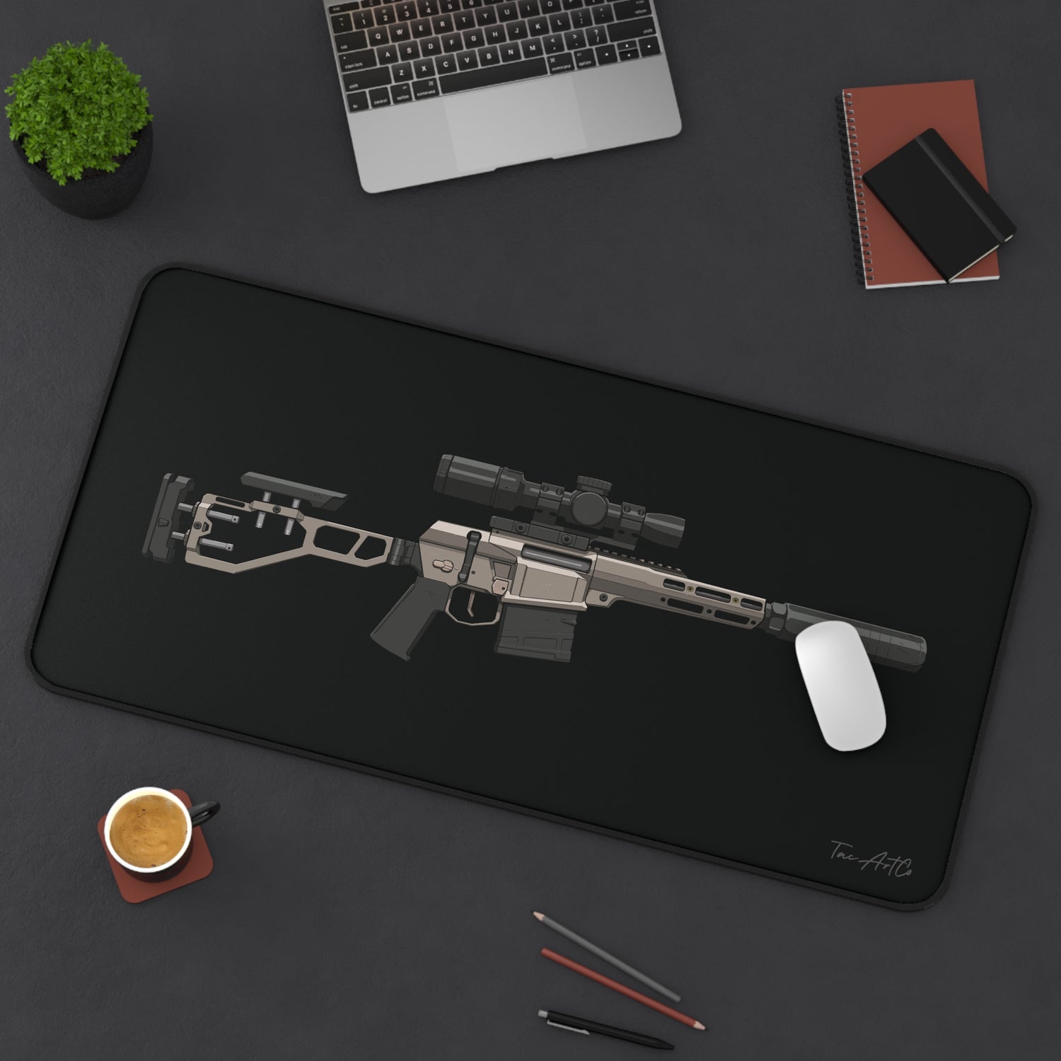 Bolt Gun v3 - Desk Mat