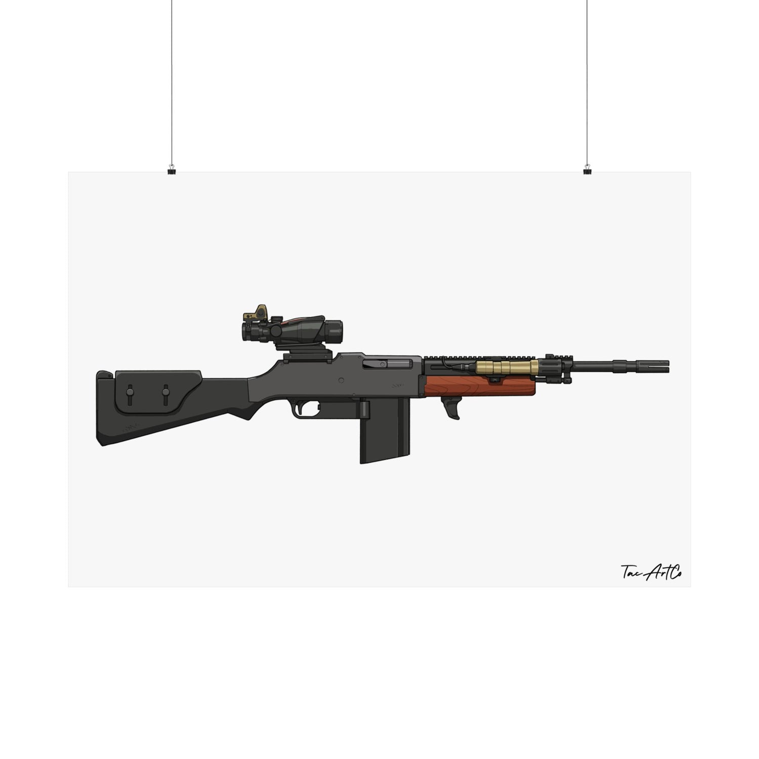 Modernized BAR - Matte Poster