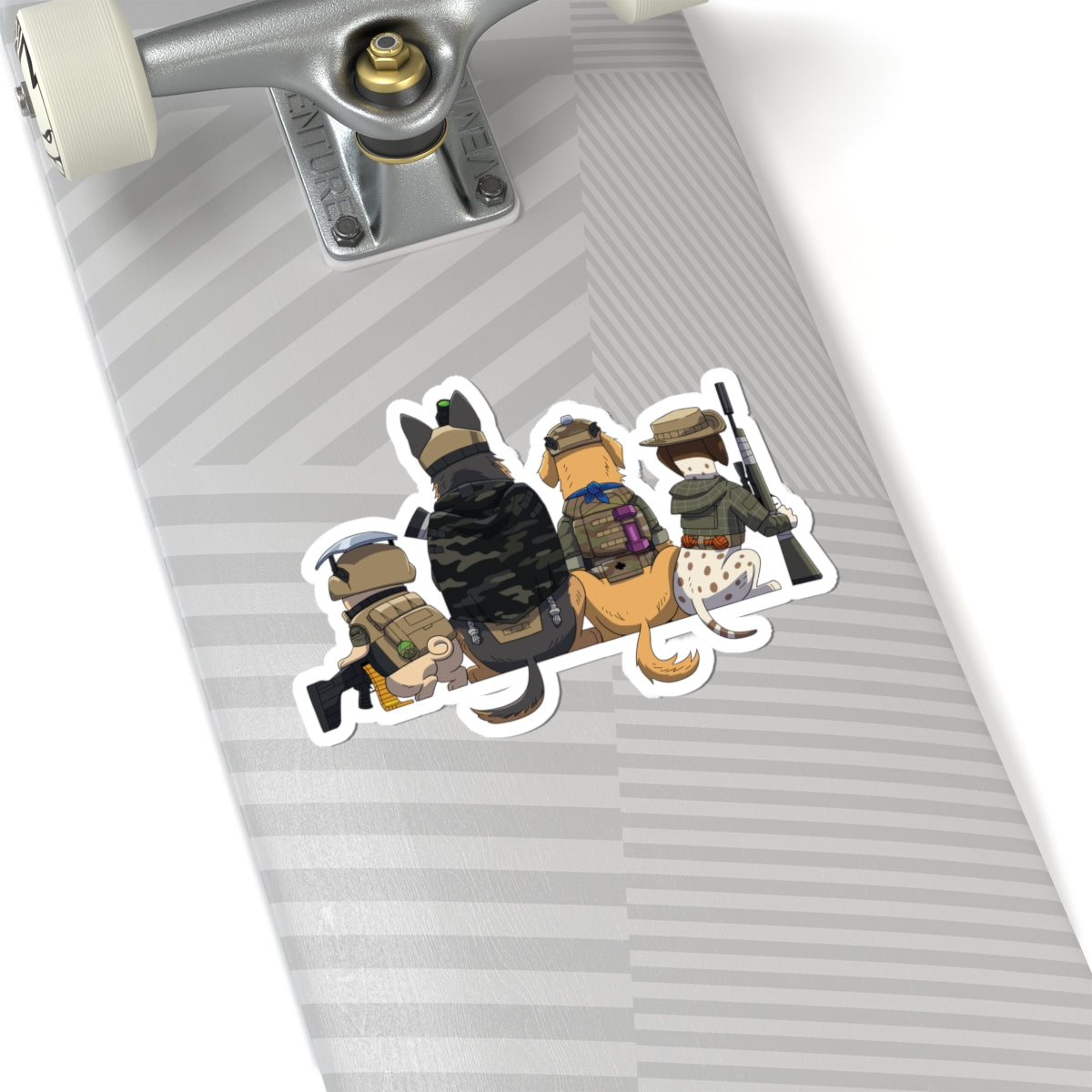 Dog Squad (Back) - Sticker
