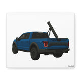 Heavy Payload – Raptor Mortar Rig Canvas Print
