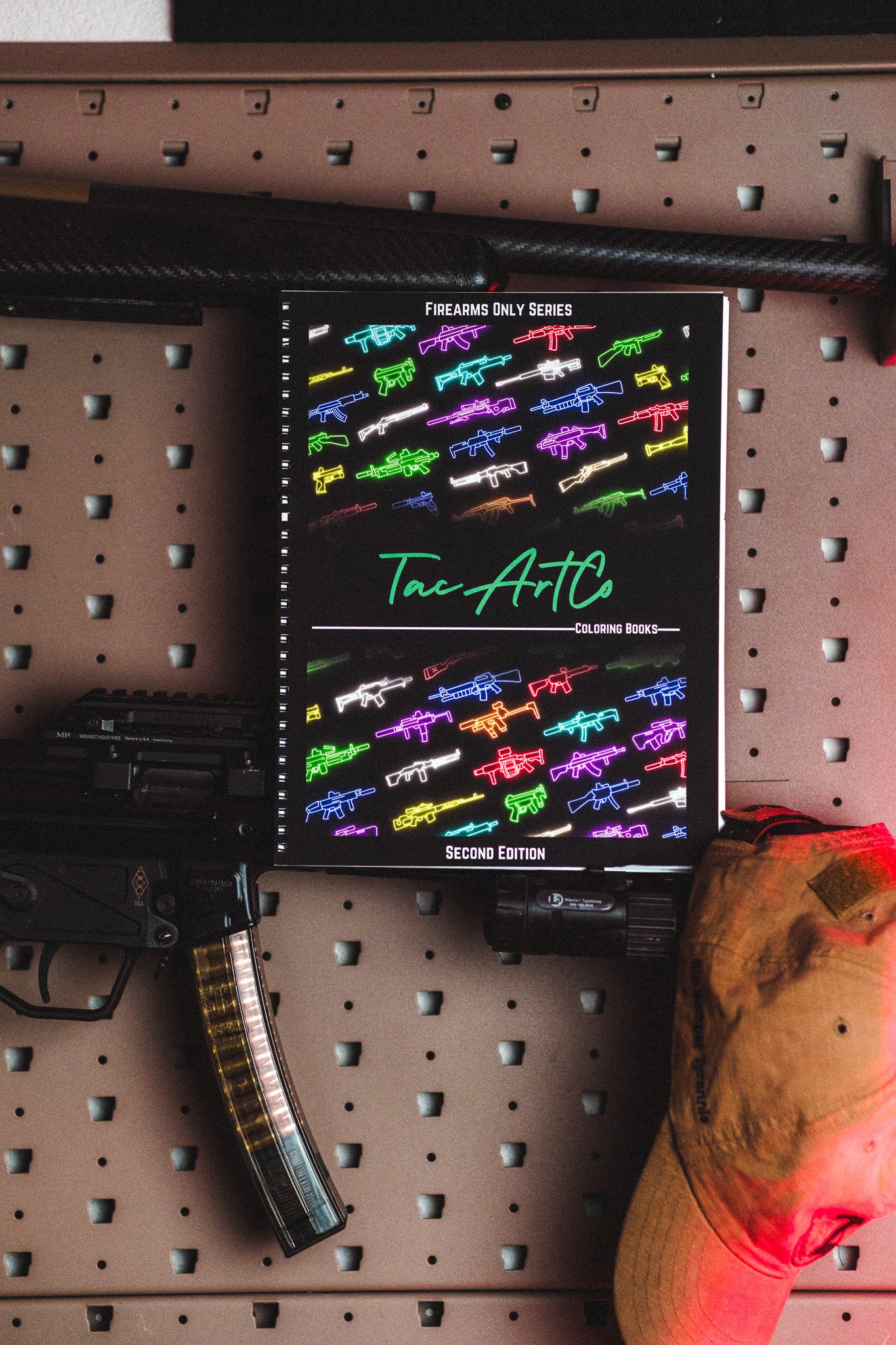 TacArt Coloring Books: Firearms Only Series - Second Edition