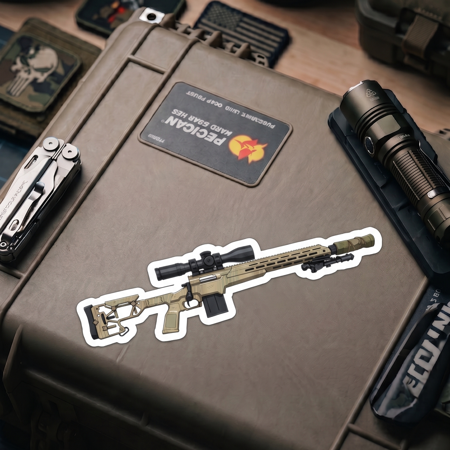 Bolt Gun v1 - Sticker