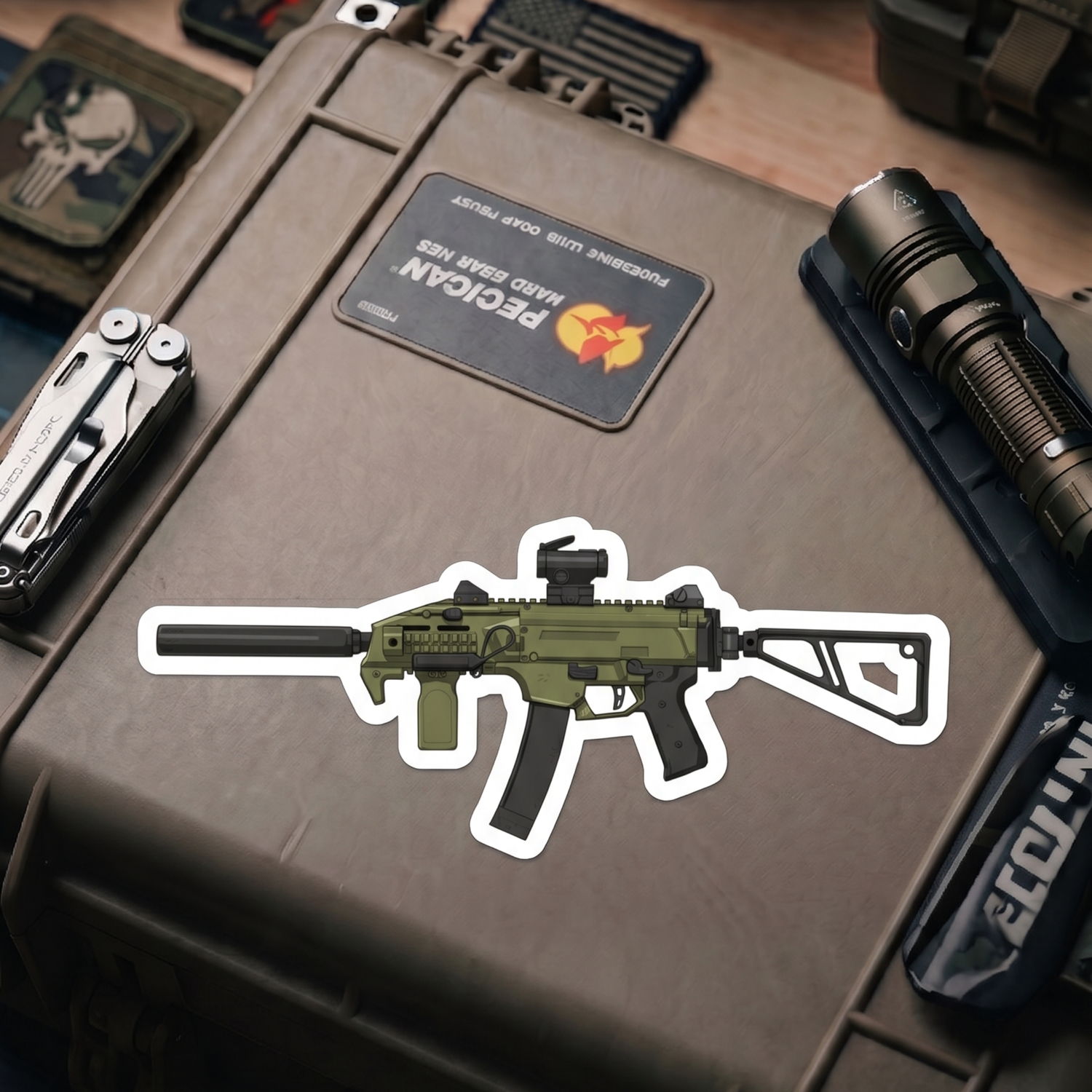 CZ Scorpion EVO 3 – Sticker