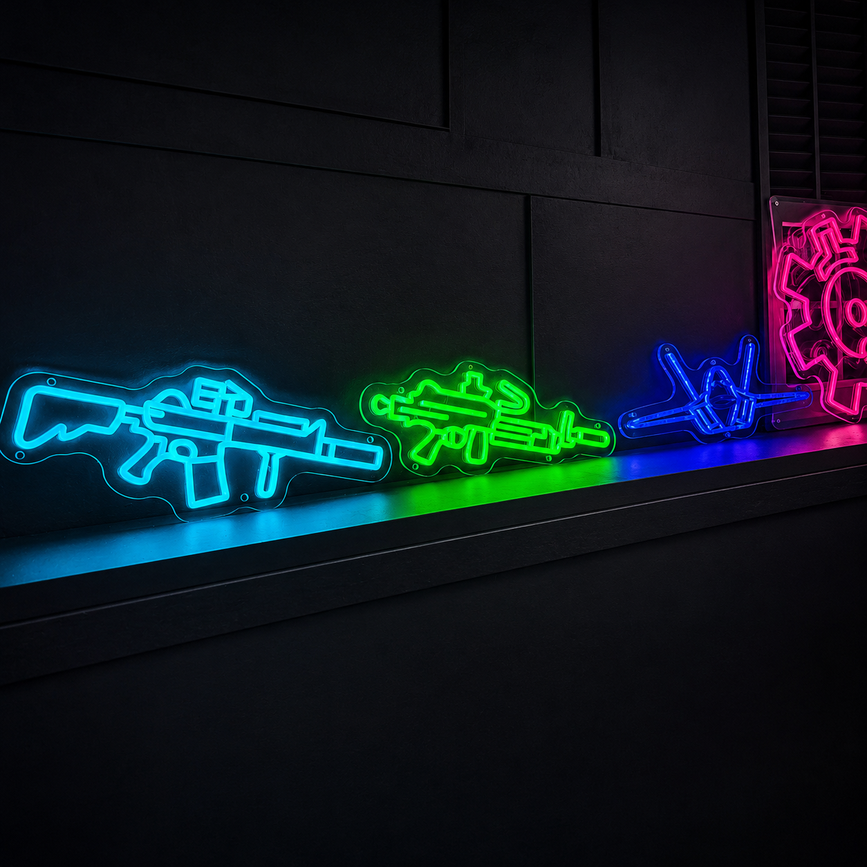 Bolt Face LED Sign – TacArtCo MINI