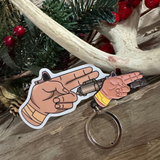 TacArtCo Finger Gun - Keychain
