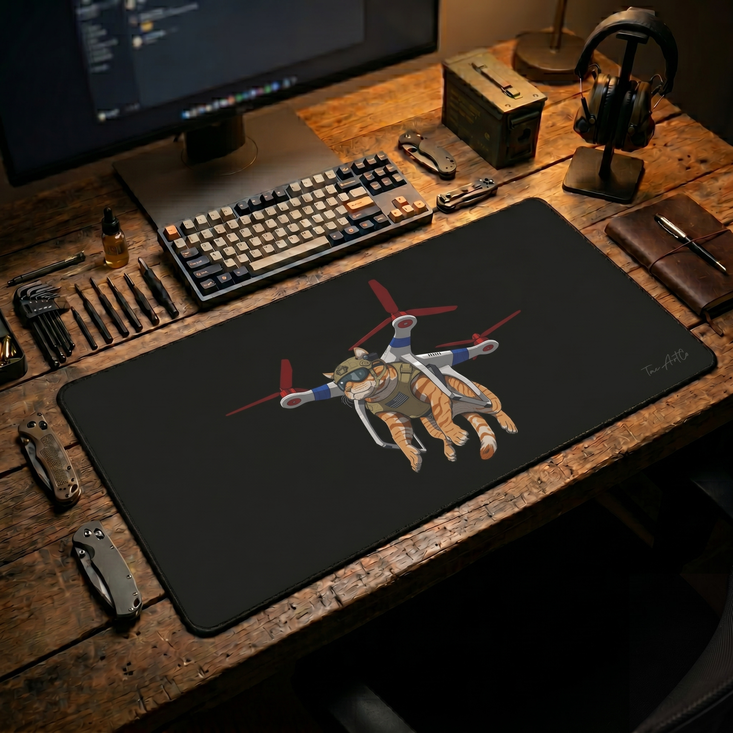 Assault Cat – Desk Mat
