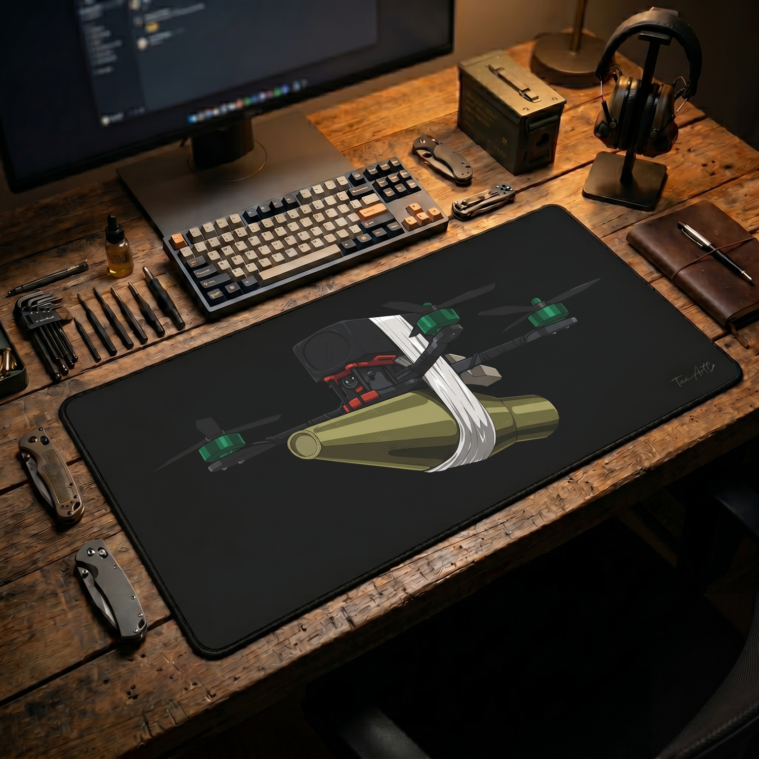 FPV Drone - Desk Mat