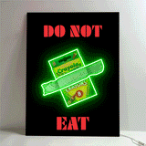 Crayon Eater - LED Wall Art (RGB)