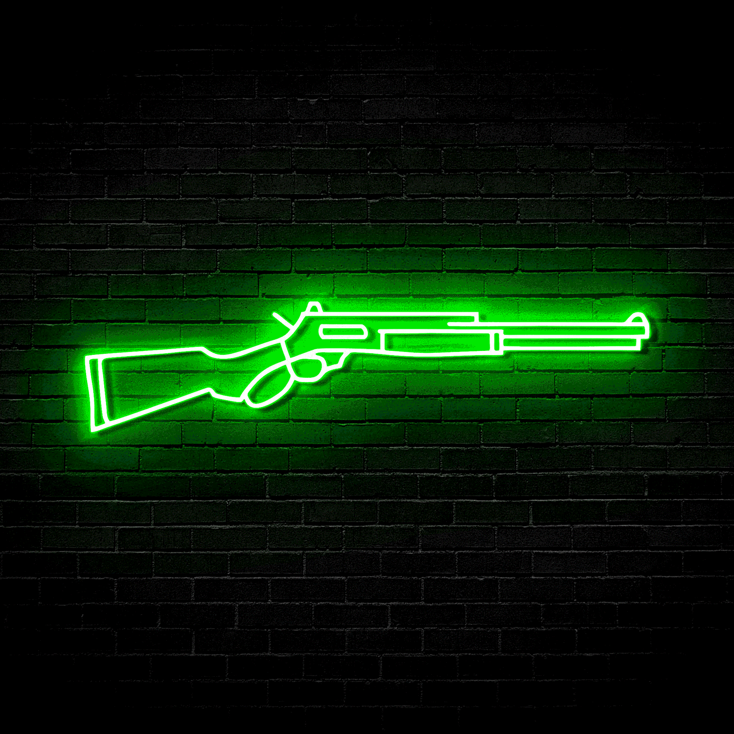 Lever Gun v1 - Neon Sign (RGB LED)