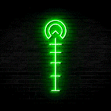 Reticle v1 - Neon Sign (RGB LED)