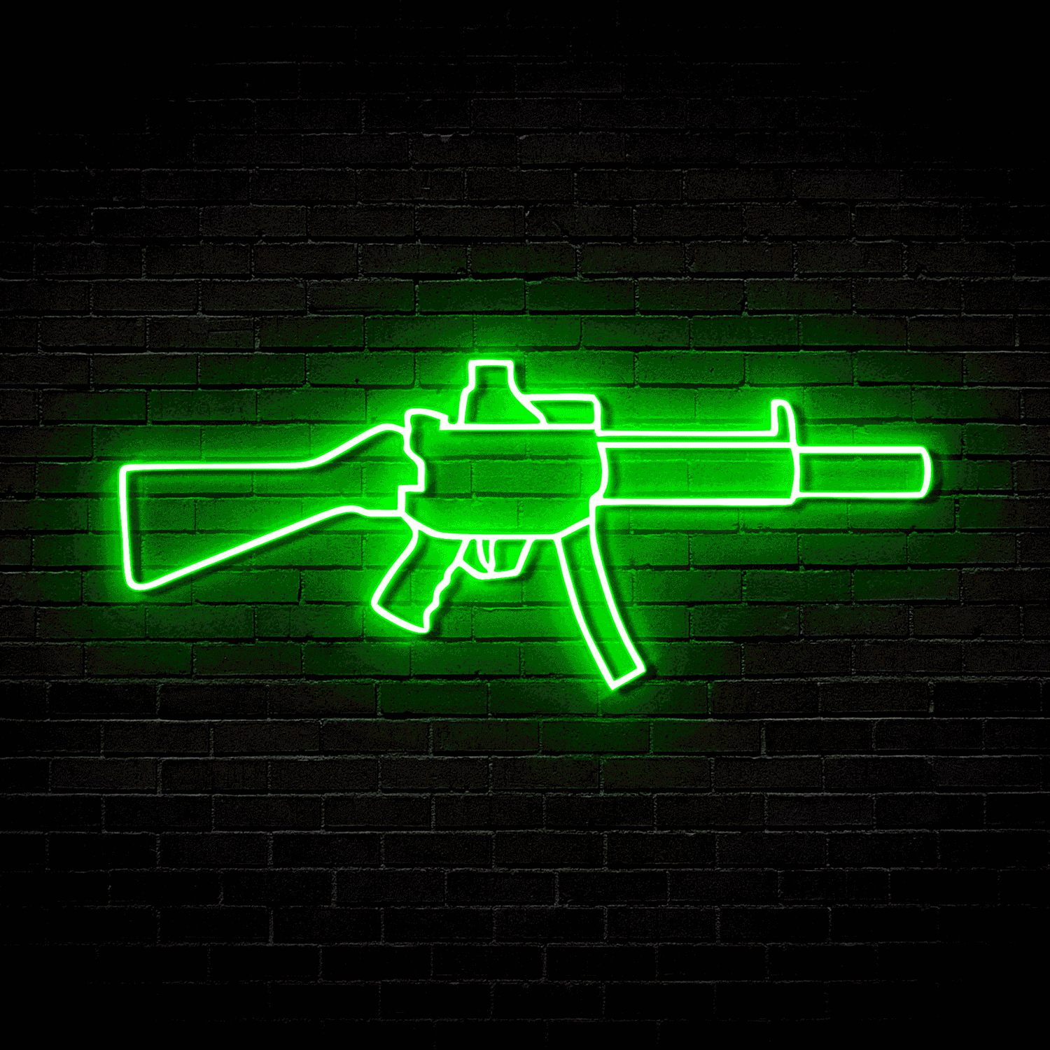 MP5 SD - Neon Sign (RGB LED)