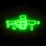 MGL 'Nade Launcher - Neon Sign (RGB LED)