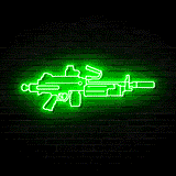 SAW - Neon Sign (RGB LED)