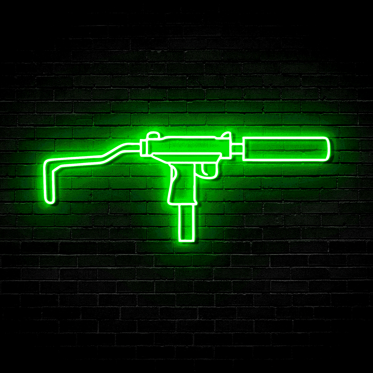 Mini Uzi - Neon Sign (RGB LED)
