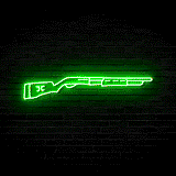Shotgun v2 - Neon Sign (RGB LED)