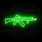 AK v2 - Neon Sign (RGB LED)