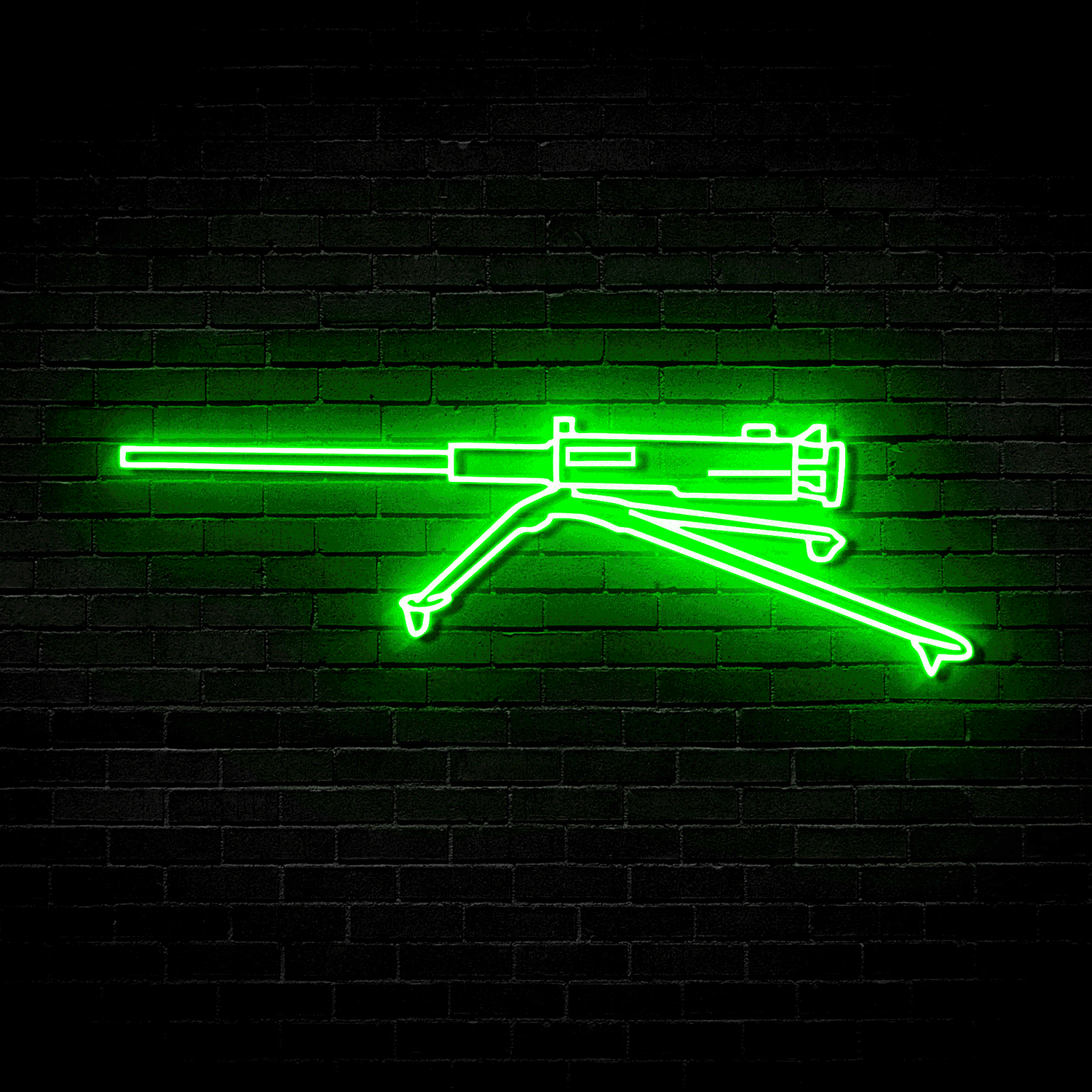 M2 Browning - Neon Sign (RGB LED)