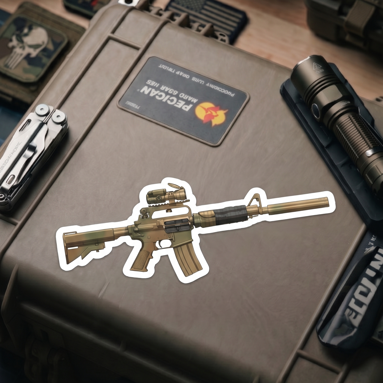 Gordy CAR-15 - Sticker